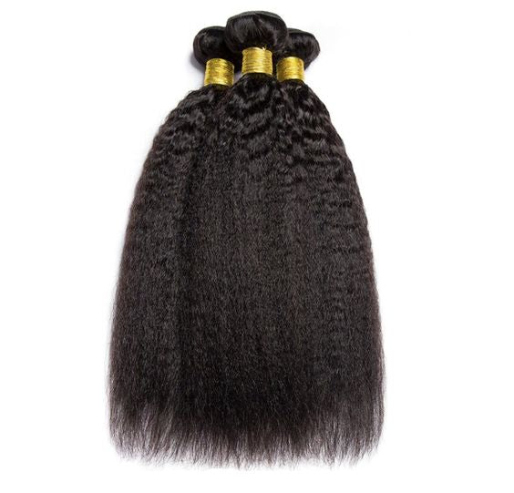 I.B.H Kinky Straight Virgin Hair Bundle